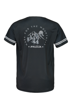 Maloja S/S Multisport Jersey - DomenicM [Size: Medium] [Colour: Moonless]