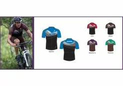 Maloja Jersey - Delta [Colour: Chilli] [Size: Medium]