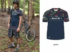 Maloja Jersey - Mount Ten [Size: Large] [Colour: Moonless]