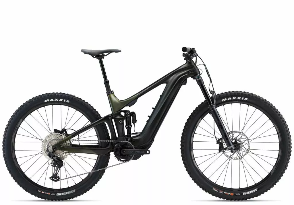 Giant Trance X Advanced E+ 1 2022 - Panther/Phantom Green